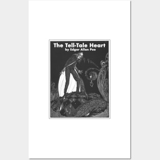 The Tell-Tale Heart by Edgar Allan Poe Posters and Art